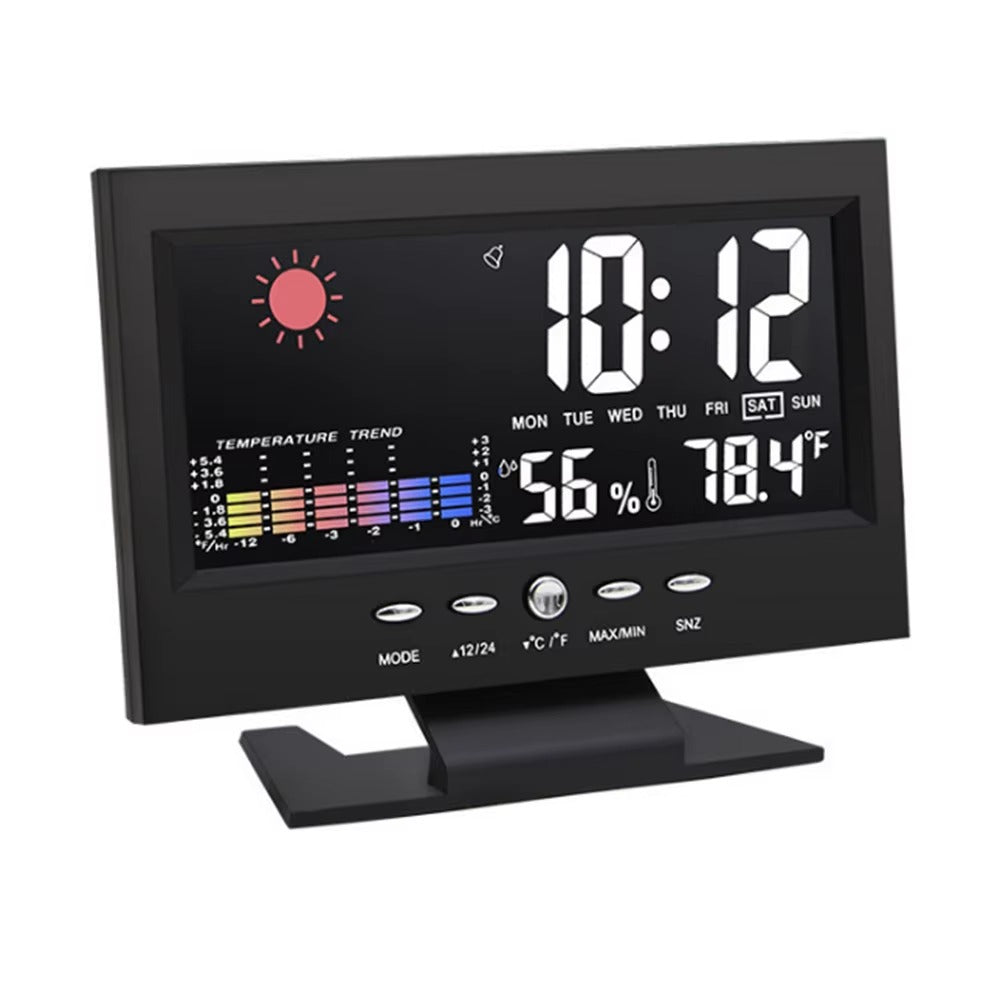 Reloj Meteorológico LED